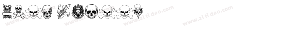 Only Skulls字体转换